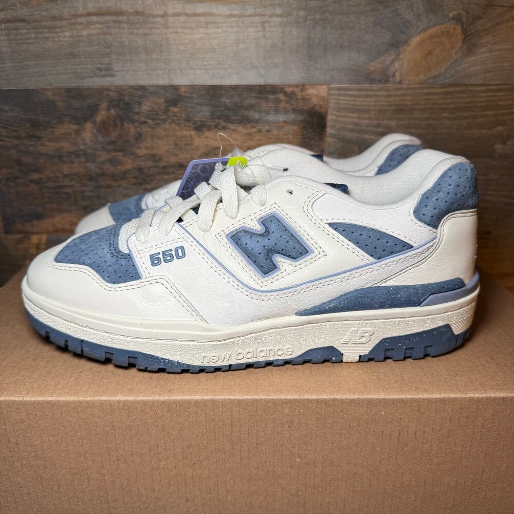 New Balance 550 White Vintage Youth Sneakers
